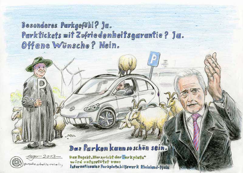 Besonderes Parkgefuehl